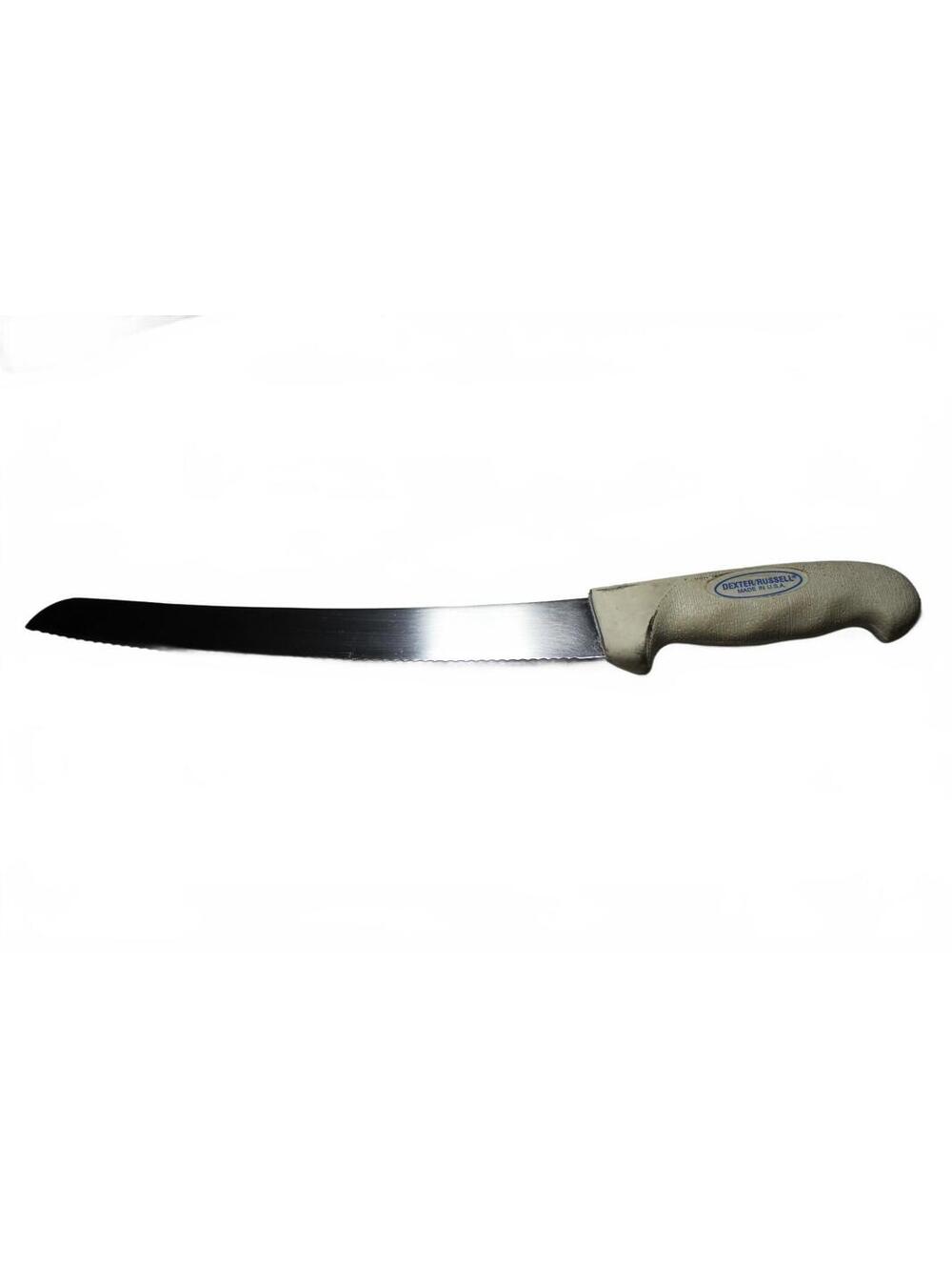 DEXTER RUSSELL Sani-Safe 10 Inch Serrated Curved Bread Slicing Kitchen Knife USA